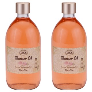 SABON 法製 沐浴油 玫瑰茶語, 500ml, 2瓶
