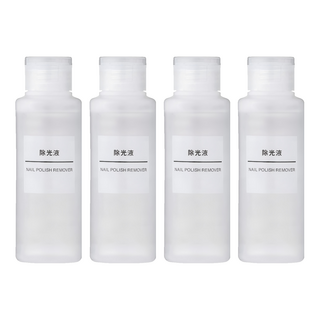 MUJI 無印良品 台灣公司貨 除光液, 100ml, 4件