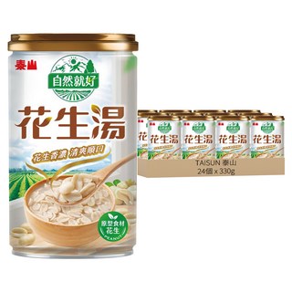 TAISUN 泰山 自然就好花生湯, 24個, 330g