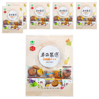 昇田食品 綜合麥芽餅, 480g, 6袋