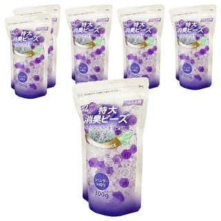 EMO CB 珠珠補充包, 特大型消臭珠 薰衣草花香, 300g, 6包