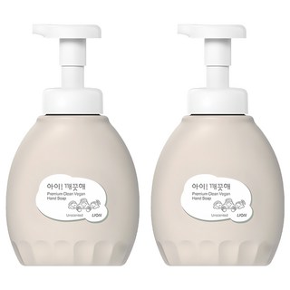 LION 獅王 趣淨 韓國原裝進口 敏弱肌植萃洗手慕斯, 450ml, 2瓶