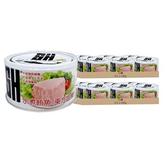 三興水煮鮪魚(黑) 健康美味 即開即食 營養豐富 品質保證, 190g, 18罐