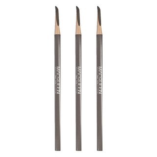 MACQUEEN NEWYORK 自然木軸眉筆 1.2g, Gray brown, 3支
