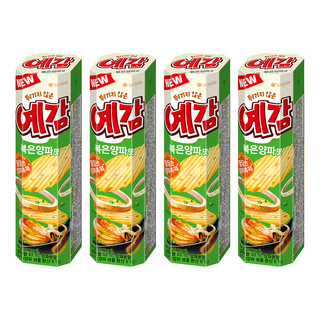 ORION 好麗友 預感香烤洋芋片 非油炸 洋蔥口味, 64g, 4盒