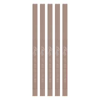 BBIA 魅雅 極細防水抗暈持久眼影眼線膠筆 加深臥蠶陰影, 14 Almond Beige, 5支