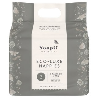 Noopii 美好尿布 黏貼型 3號 6~11kg, M, 20片