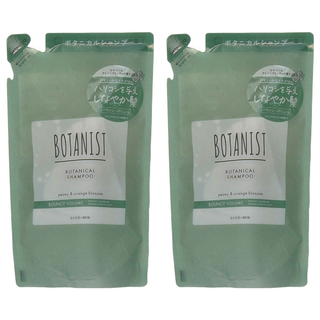 BOTANIST 彈潤豐盈洗髮乳補充包 牡丹&橙花, 400ml, 2件