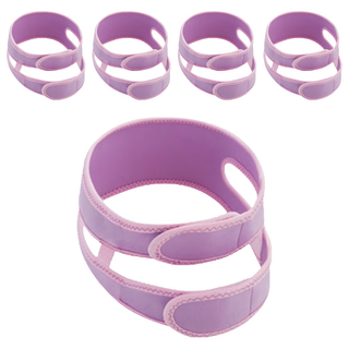 E.dot 防打呼止鼾帶，紫色 潛水布, 5個