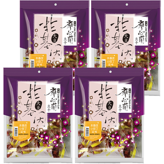 大溪廖心蘭豆干 非基改小豆丁 蒜味, 220g, 4袋