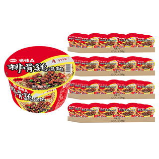 味丹 味味A 排骨雞湯麵 90g, 48入