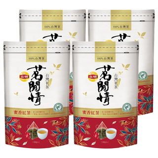 Lipton 立頓 茗閒情 蜜香紅茶, 2.8g, 18包, 4袋