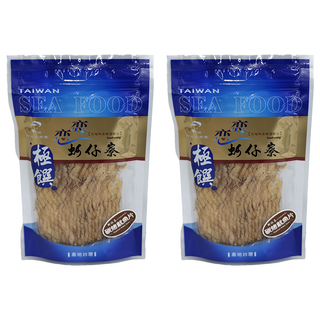 戀戀蚵仔寮 炭烤魷魚片, 100g, 2包