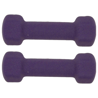 SUCCESS 成功 防滑塑身啞鈴 磨砂表面設計, 1kg, 2個