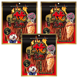 燒肉工房 狗零食, #8碳烤雞腿柳, 140g, 3袋