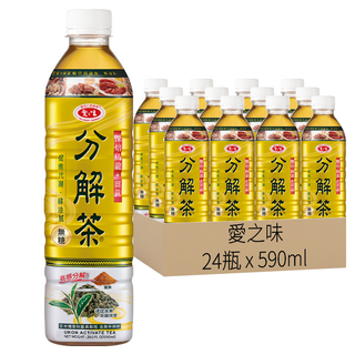 愛之味 薑黃分解茶, 590ml, 24瓶