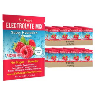 Dr.Prices 普萊斯醫師 電解質包 覆盆子口味, 2.7g, 60包