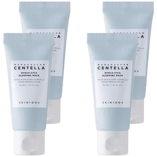 SKIN1004 馬達加斯加積雪草玻尿酸晚安面膜, 30ml, 4條