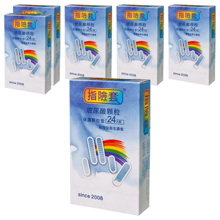 findom 玻尿酸顆粒型指險套, 24入, 6盒