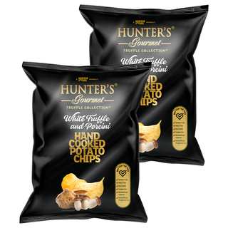 HUNTER'S gourmet 手工洋芋片 白松露&牛肝菌味 125g, 2包