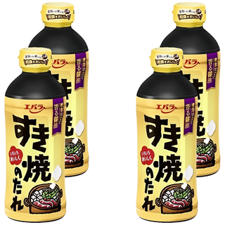 Ebara 荏原 壽喜燒醬 關東風味 500ml 道地日式風味 家庭號, 4瓶