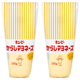 Kewpie 黃芥末美乃滋 200g, 2瓶