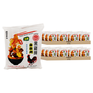 黑雞牌 雞絲麵 55g, 60包