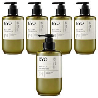 RYO 呂 ROOTGEN強韌蘊髮洗髮精 女性專用, 5瓶, 515ml