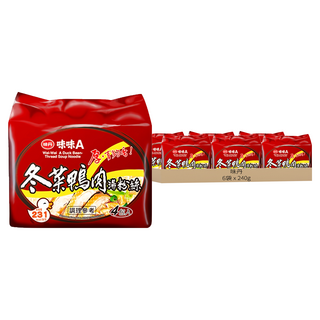 味丹 味味A 冬菜鴨肉湯粉絲 60g, 24包