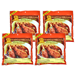 地球山标 A1牌 南洋風味肉類咖哩醬料 230g, 4包