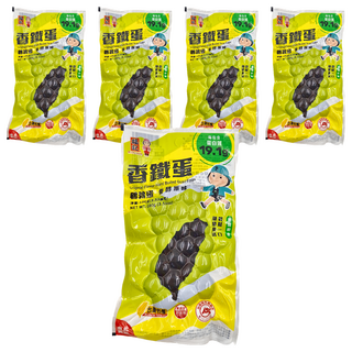 福記 香鐵蛋 鹌鹑蛋 香醇原味, 100g, 5包