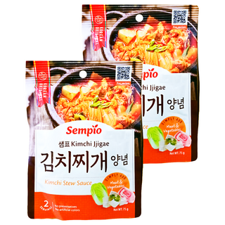 Sempio 膳府 泡菜鍋專用醬汁，75g，2人份, 2包