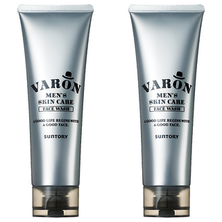 SunTORY 三得利 VARON 汎倫 台灣公司貨 紳仕極淨洗面乳, 120g, 2條