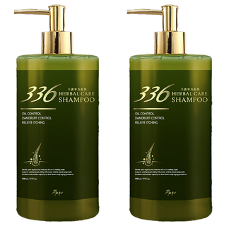 純真 PURE毛囊‧寧洗髮精 500ml, 2瓶