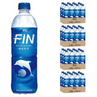 黑松 FIN 補給飲料, 補充水分及電解質, 580ml, 96瓶