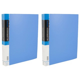 Seeder 新德牌 60頁無內紙資料夾, 藍色, 2本