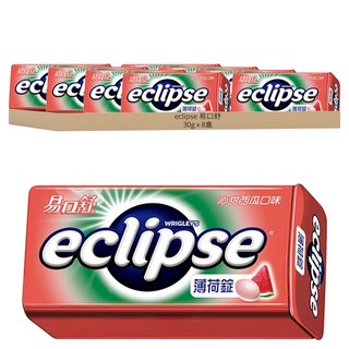 eclipse 易口舒 無糖薄荷錠, 30g, 8盒