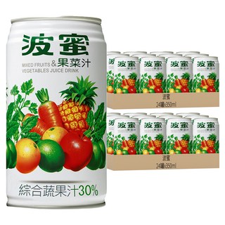 波蜜 果菜汁, 350ml, 48罐