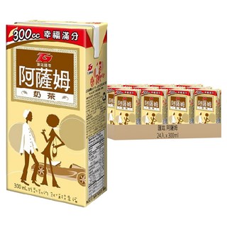 匯竑 阿薩姆原味奶茶 香醇奶茶 濃郁紅茶, 300ml, 24入
