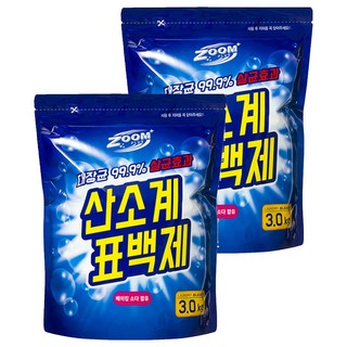 Tamsaa 漂白粉, 3kg, 氧氣系漂白效果, 2包