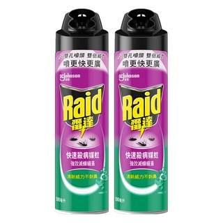 Raid 雷達 噴霧殺蟲劑 尤加利, 500ml, 2瓶