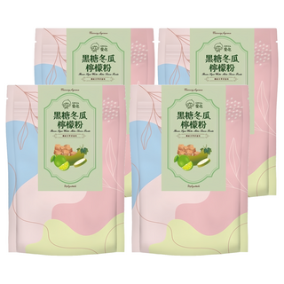 CHILL 愛吃 黑糖冬瓜檸檬茶, 25g, 6入, 4袋