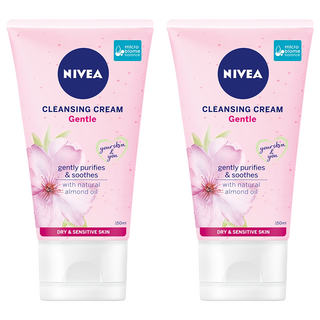 NIVEA 妮維雅 自律舒敏洗卸水凝乳, 2瓶, 150ml