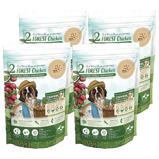 REAL POWER 瑞威 全犬2號 大顆粒 乾飼料, 森林燉雞, 500g, 4包