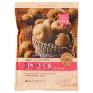 Baedaegam 韓國產馬鈴薯澱粉, 350g, 1包