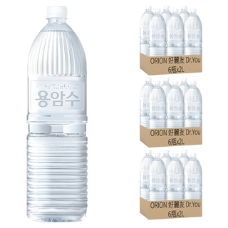 ORION 好麗友 Dr.You 無標籤濟州熔岩水, 2L, 18瓶