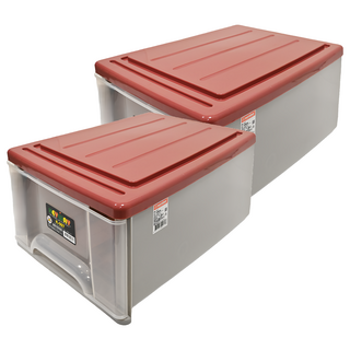 KEYWAY 聯府 抽屜式整理箱 35L, 顏色隨機, 2個