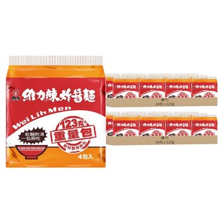維力 辣炸醬麵重量包 123g, 48包