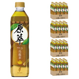 原萃 文山包種烏龍茶, 無糖 無香料 雲霧工法, 580ml, 96瓶