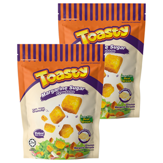 Win2 麵包餅 奶油味, 2包, 100g